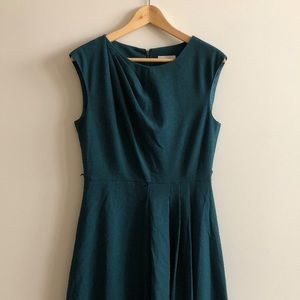 Calvin Klein teal dress